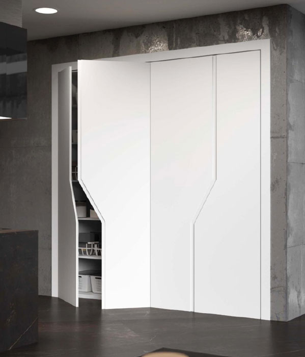 puertas dobles de armario moderno